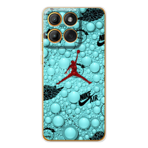 Силиконовый Чехол Nike Air Jordan на Мото Г86 – Джордан Найк