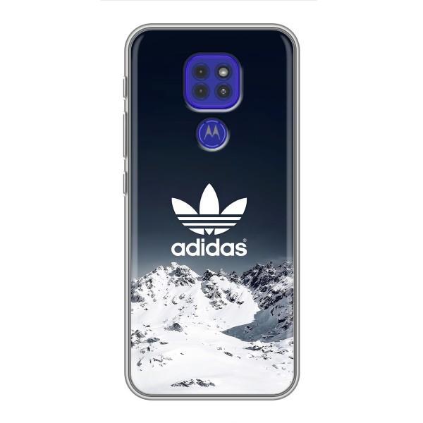 Чехлы Адидас для Motorola MOTO G9 Play (AlphaPrint) – Адидас в горах