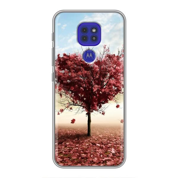 Чехлы для любимой на Моторола МОТО Г9 Плей (VPrint) – Дерево серце