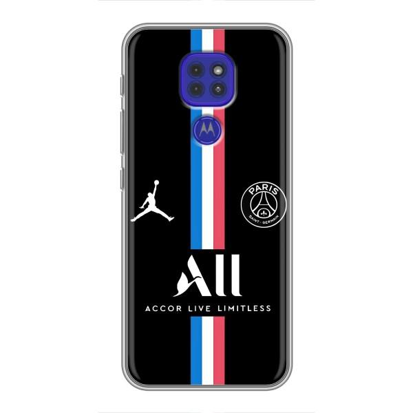 Чохли PSG для Motorola MOTO G9 Play (AlphaPrint) – футболка ПСЖ