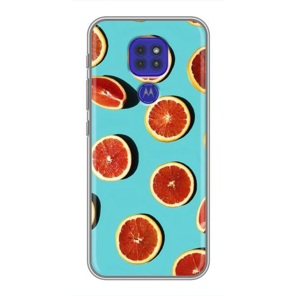 Чехлы с Фруктами для Motorola MOTO G9 Play (VPrint) – Грейпфрут