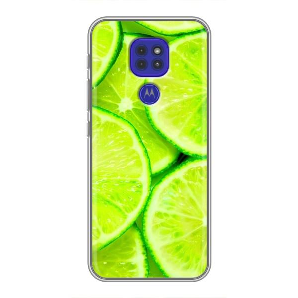 Чехлы с Фруктами для Motorola MOTO G9 Play (VPrint) – Лайм