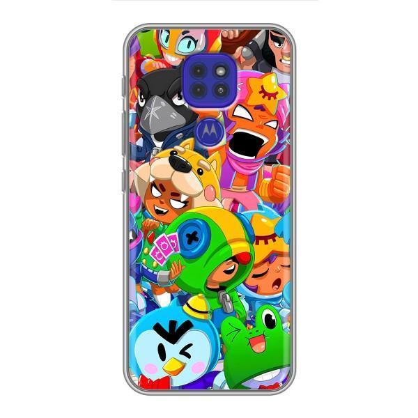 Чехлы Brawl Stars для Motorola MOTO G9 Play (AlphaPrint) – Герои Бравл Старс