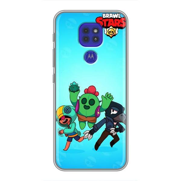 Чехлы Brawl Stars для Motorola MOTO G9 Play (AlphaPrint) – Трио героев