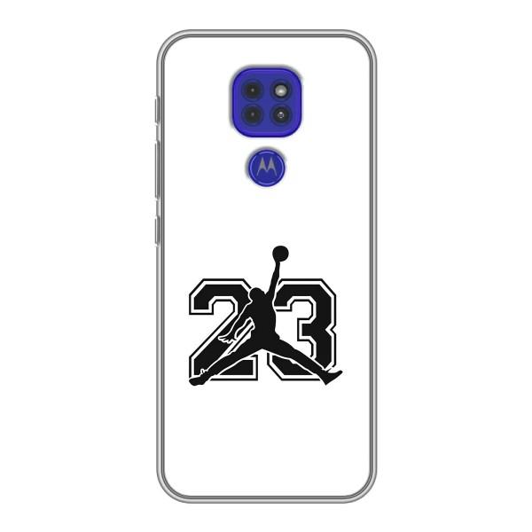 Чехлы для Motorola MOTO G9 Play - с картинкой JORDAN (AlphaPrint) – Jordan 23