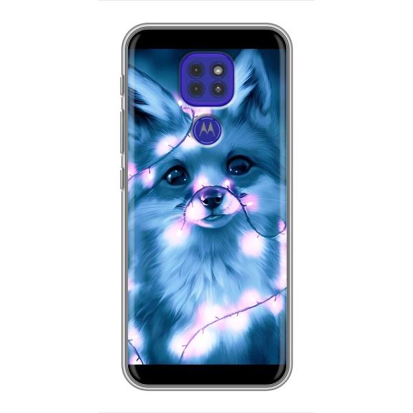 Чехлы с картинкой Лисички для Motorola MOTO G9 Play (VPrint) – Яркая лисичка