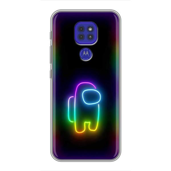 Чохли Амонг Ас для Motorola MOTO G9 Play (AlphaPrint) – Яскравий скін
