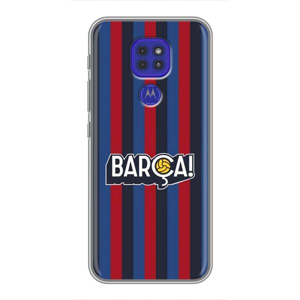 Чехол для Motorola MOTO G9 Play (Барселона) – BARCA