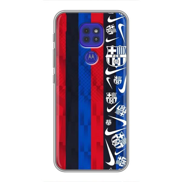Чехол для Motorola MOTO G9 Play (Барселона) – Фанат Барсы