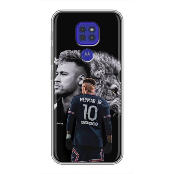 Чехол Неймар для Motorola MOTO G9 Play (AlphaPrint) – Неймар Лев
