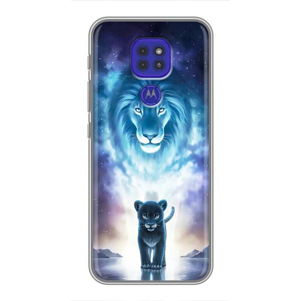Чехол со Львом для Motorola MOTO G9 Play (VPrint) – Маленький лев