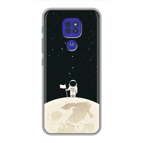 Космические Чехлы для Мото G9 Плей (VPrint) – На луне
