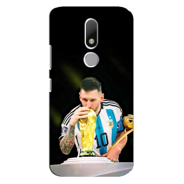 Чохли для Motorola Moto M (Leo чемпіон) (AlphaPrint) – Кубок Мессі