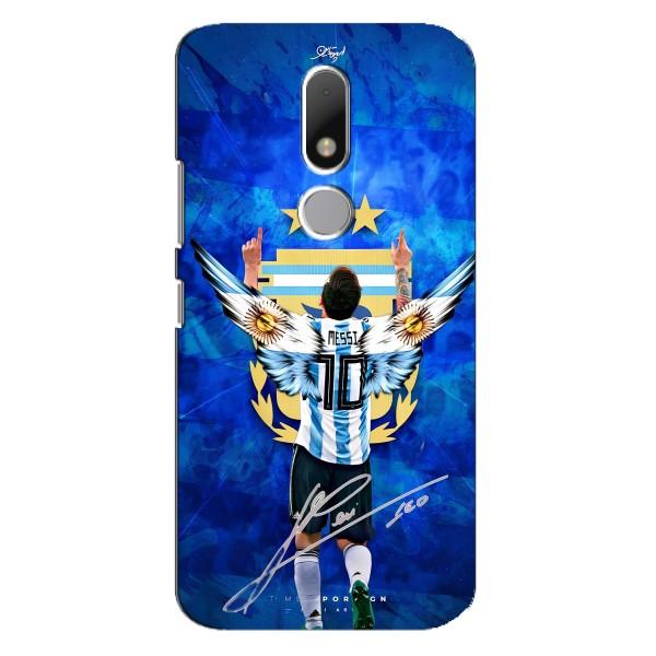 Чохли для Motorola Moto M (Leo чемпіон) (AlphaPrint) – Мессі збірна