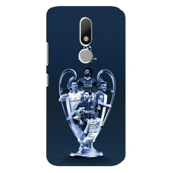 Чехлы для Motorola Moto M (VPrint) - Футбольные клубы – Кубок ЛЧ