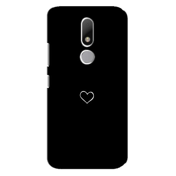 Чехлы для любимой на Мото М (VPrint) – Маленькое сердечко