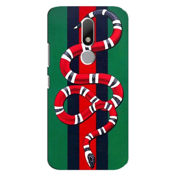 Чехлы ГУЧЧИ для Мото М (AlphaPrint) – Gucci змия