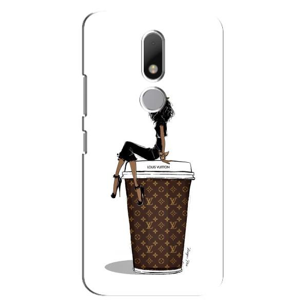 Чохли Луі Вітон для Motorola Moto M (AlphaPrint - LOUIS VUITTON) – кава LOUIS VUITTON