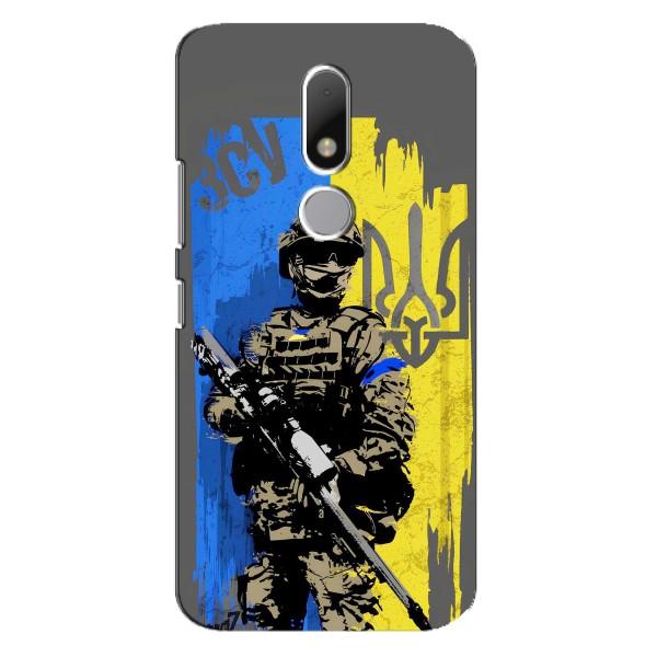 Чехлы с картинкой ЗСУ для Motorola Moto M (AlphaPrint) – АРТ солдат