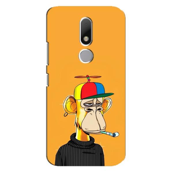 Чехлы с Обезьянами NFT для Motorola Moto M (AlphaPrint) – Скучающая Обезьяна NFT