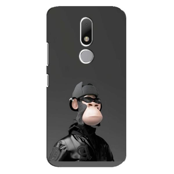 Чехлы с Обезьянами NFT для Motorola Moto M (AlphaPrint) – стильная обезьяна NFT