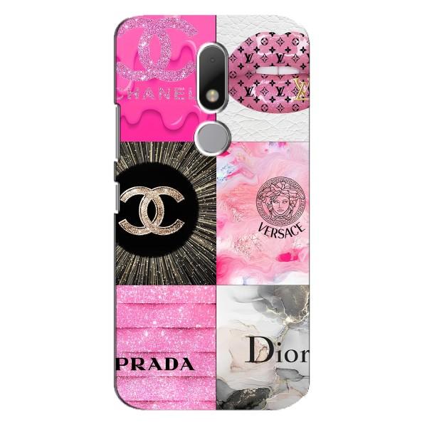 Чехол (Dior, Prada, YSL, Chanel) для Motorola Moto M – Модница