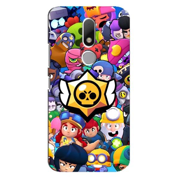 Чехол для Motorola Moto M Бравл Старс (VPrint)