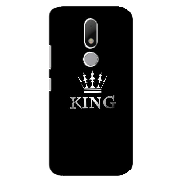 Чохол (Корона на чорному фоні) для Мото М – KING