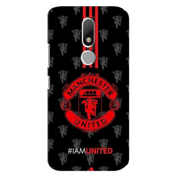 Чохол Манчестер Юнайтед для Моторола Мото М (AlphaPrint) – лого МЮ