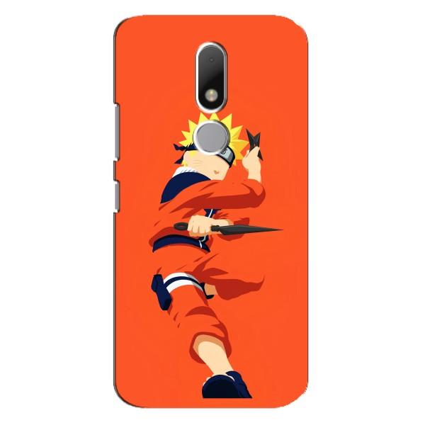 Чохли з принтом НАРУТО на Motorola Moto M – Силует Наруто