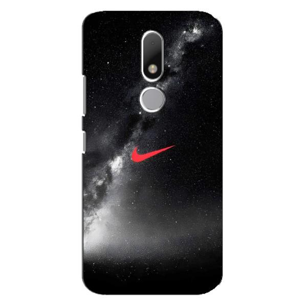 Чехол для Motorola Moto M - с принтом Найк (AlphaPrint) – Найк красный