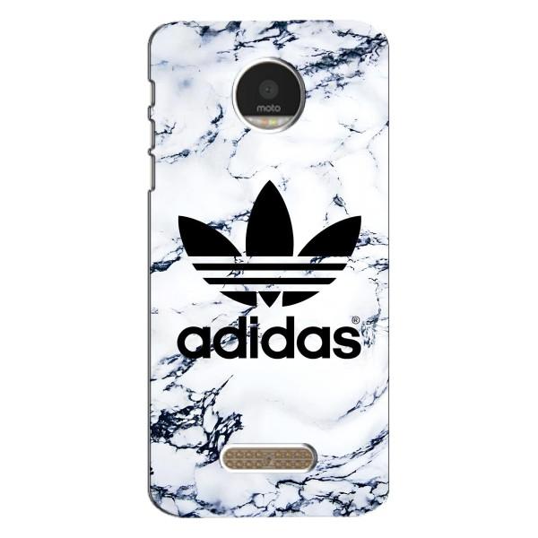 Чохли Адидас для Motorola MOTO Z Play (AlphaPrint) – Адідас на мраморі