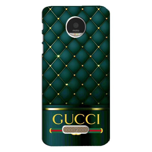 Чохли  GUCCI для Моторола МОТО Z Плей (AlphaPrint) – Текстура Гуччі