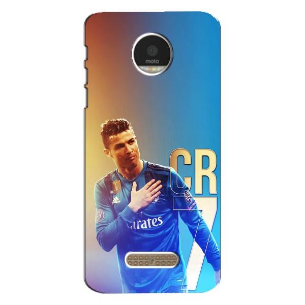 Чохол Кріштіану Роналду для Motorola MOTO Z Play (AlphaPrint) – CR7 Real