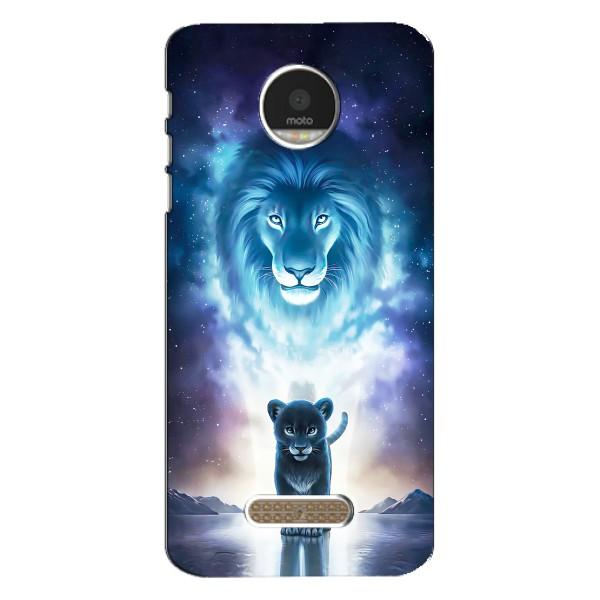Чохол з картинкою ЛЕВ для Motorola MOTO Z Play (VPrint) – Маленький лев