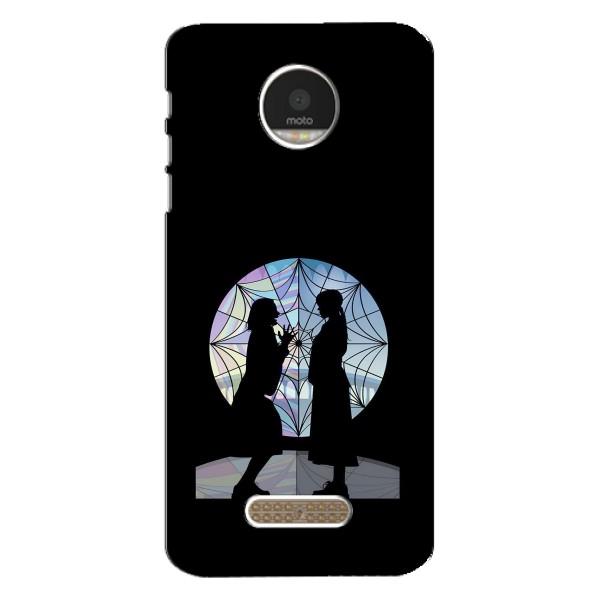 Чехлы Венсдей на Motorola MOTO Z Play Уэнсдей (AlphaPrint) – комната Уэнздей