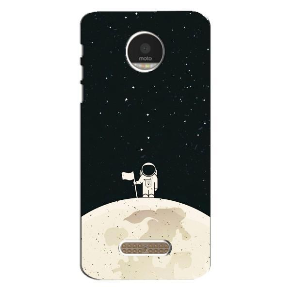 Космічні Чохли для Моторола МОТО Z Плей (VPrint) – На місяці