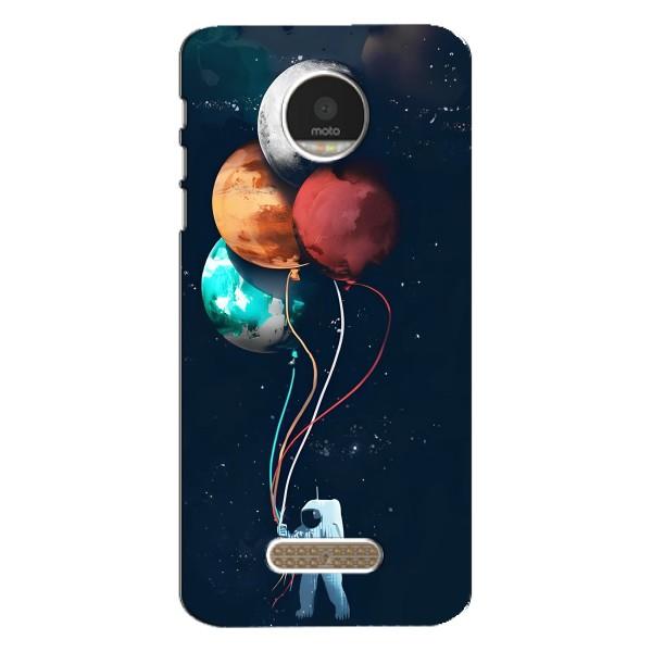 Космічні Чохли для Моторола МОТО Z Плей (VPrint) – Планети кульки