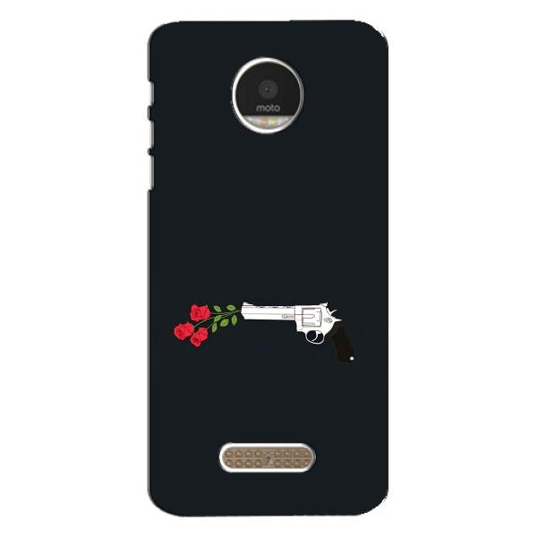 Чехлы (ART) Цветы на Motorola MOTO Z (VPrint) – Неожиданные цветы