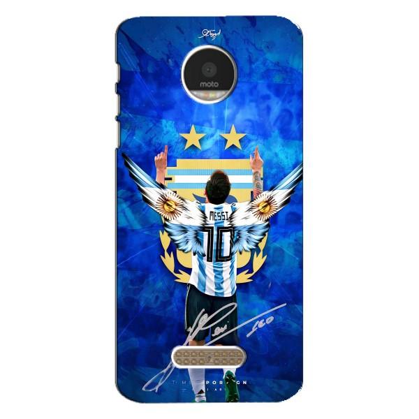 Чохли для Motorola MOTO Z (Leo чемпіон) (AlphaPrint) – Мессі збірна