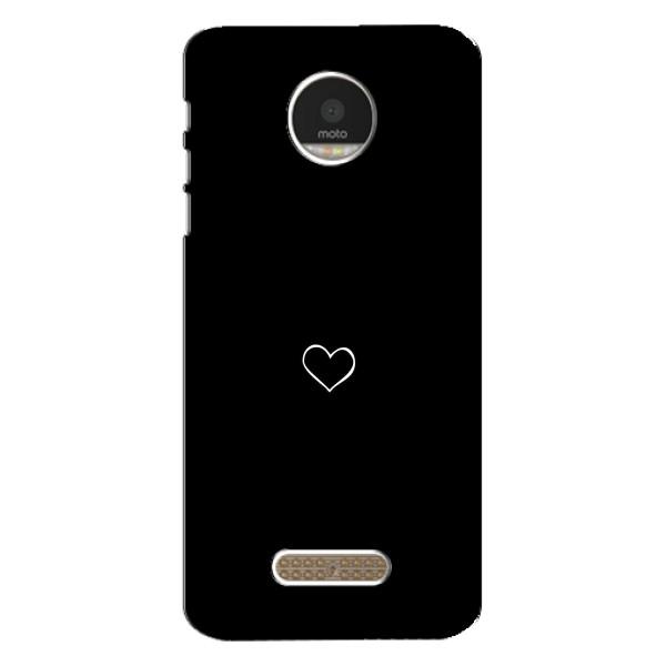 Чехлы для любимой на Моторола МОТО Z (VPrint) – Маленьке сердечко