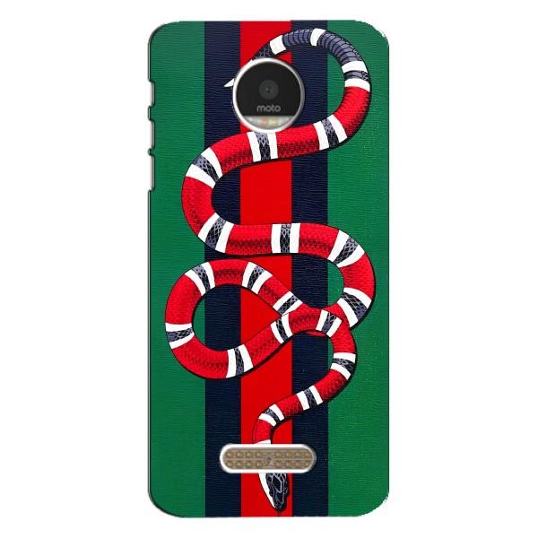 Чохли  GUCCI для Моторола МОТО Z (AlphaPrint) – Gucci змія