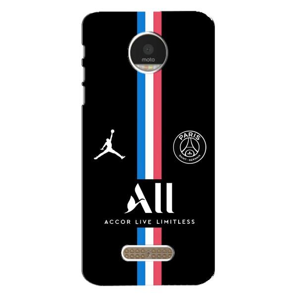 Чехлы PSG для Motorola MOTO Z (AlphaPrint) – футболка ПСЖ