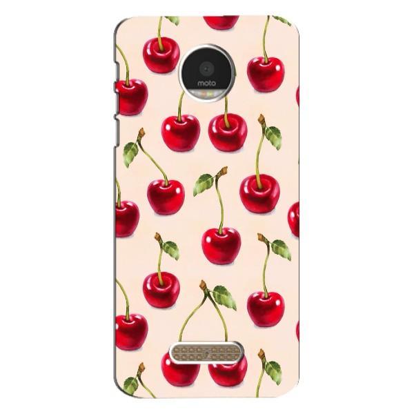 Чехлы с Фруктами для Motorola MOTO Z (VPrint) – Вишня