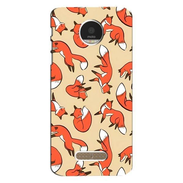 Чехлы с картинкой Лисички для Motorola MOTO Z (VPrint) – Лисички