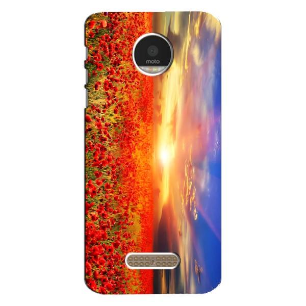 Чохол з картинкою (Стильні) Моторола МОТО Z - (AlphaPrint) – Поле тюльпанів