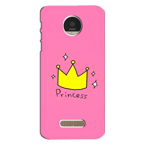 Чохол з картинкою (Стильні) Моторола МОТО Z - (AlphaPrint) – Princess