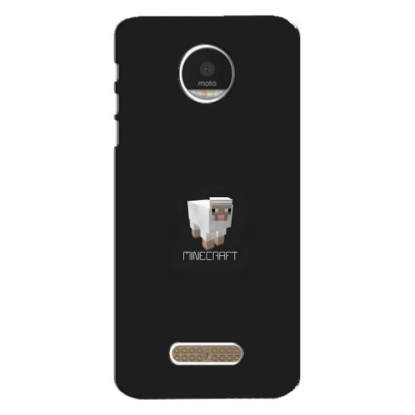 Чохол Майнкрафт на Motorola MOTO Z (AlphaPrint) Minecraft – Овечка Майнкрафт