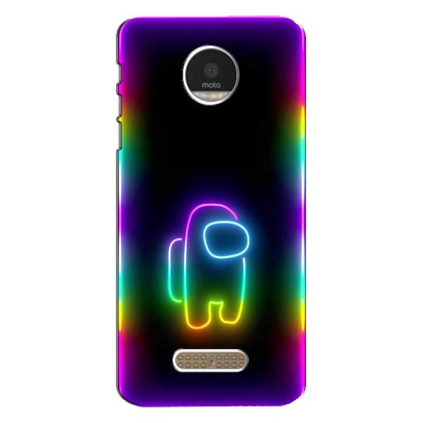 Чехол Амонг Ас для Motorola MOTO Z (AlphaPrint) – Яркий скин