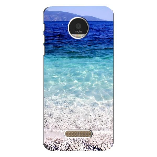 Силіконовий чохол з КАРТИНКАМИ літо для Motorola MOTO Z (AlphaPrint) – Море